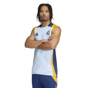 Maillot d'entraînement sans manches adidas Real Madrid 24/25