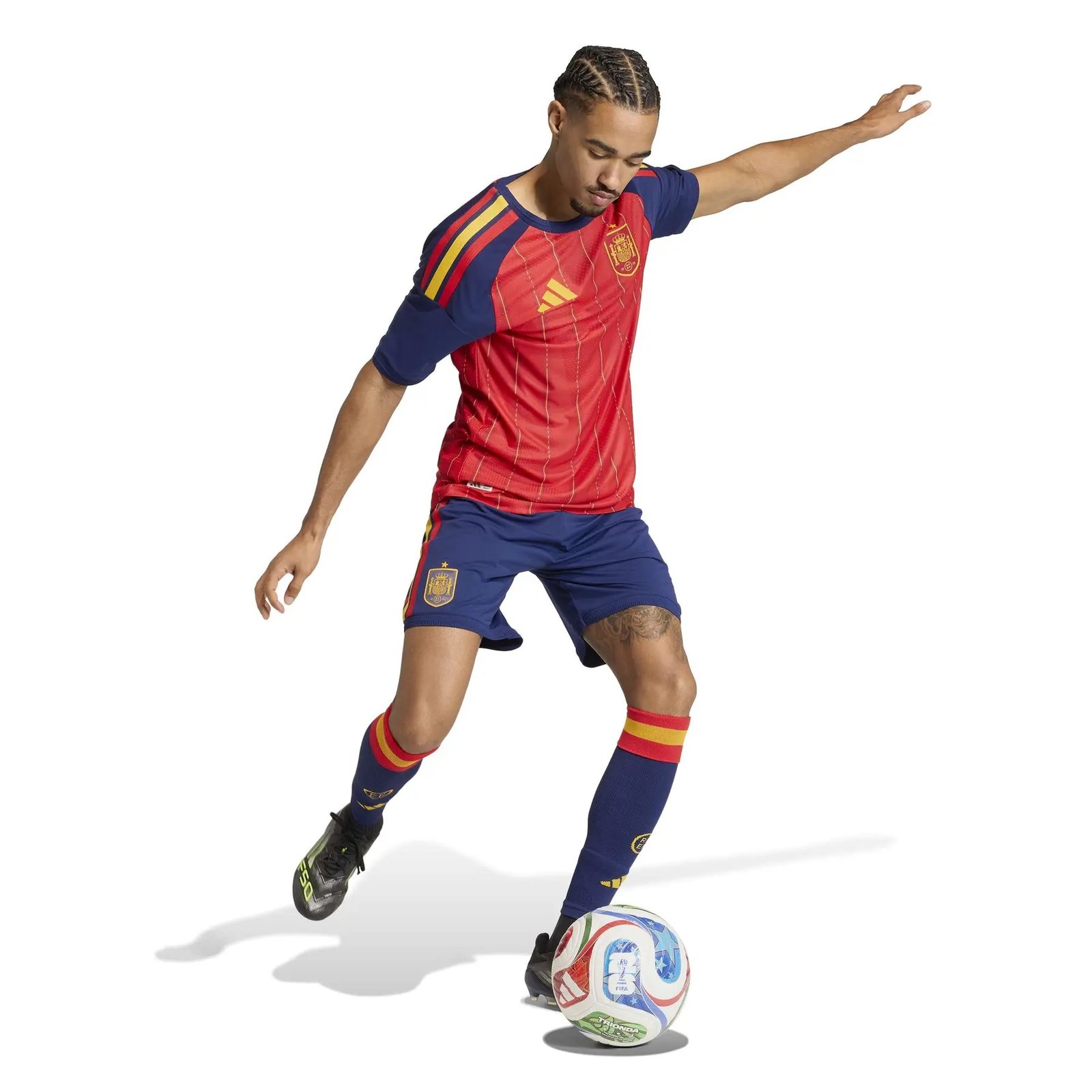 Maillot Domicile Authentique Espagne Coupe du Monde 2026 – Image 4