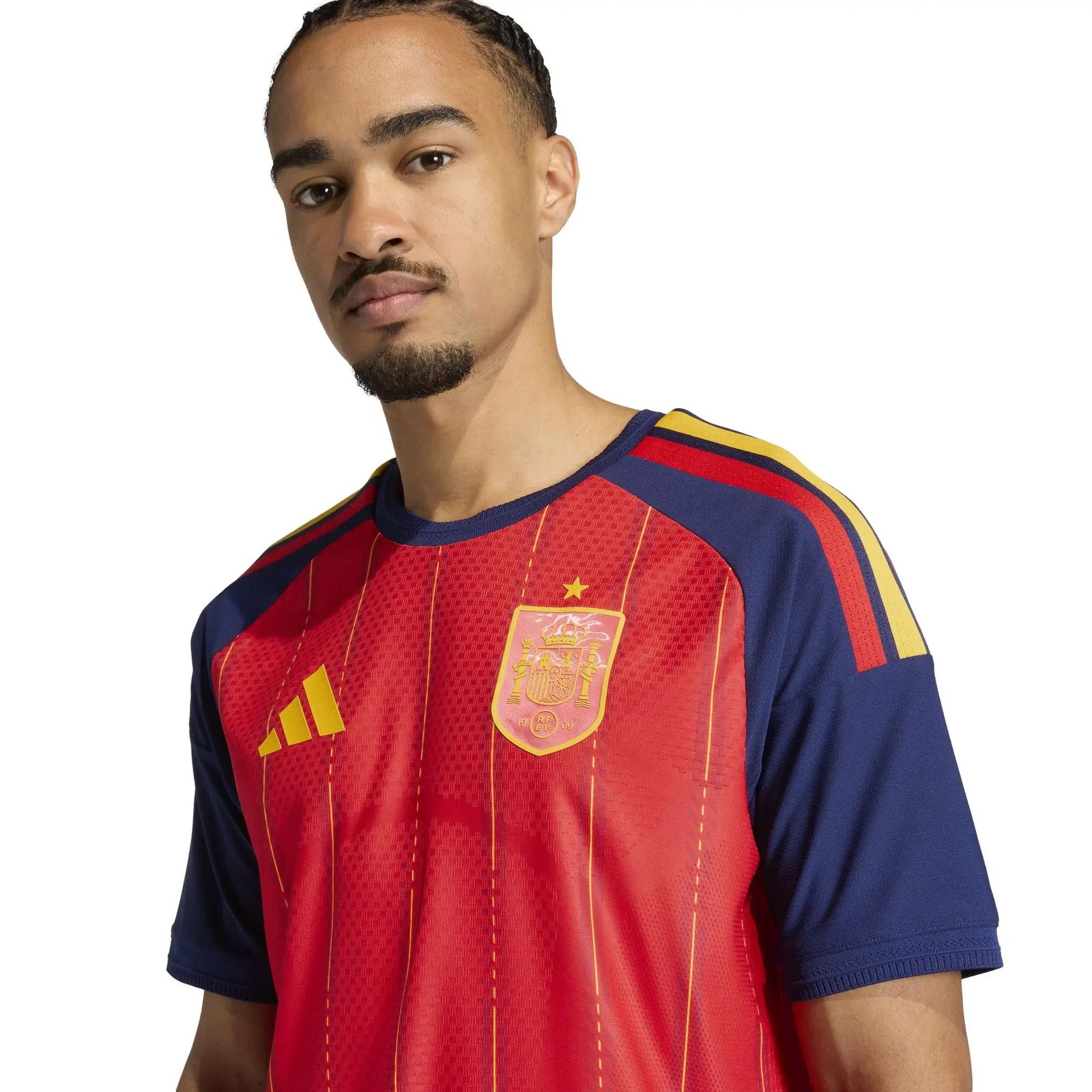 Maillot Domicile Authentique Espagne Coupe du Monde 2026 – Image 3